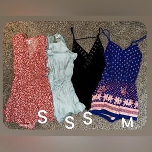 Women’s short rompers